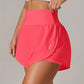 Short de Sport Femme Taille Haute – Léger, Respirant & Antifrottement pour Yoga, Running et Fitness