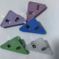 Clips Triangulaires Colorés pour Câbles et Documents – Lot de Pinces Multifonctions Antidérapantes