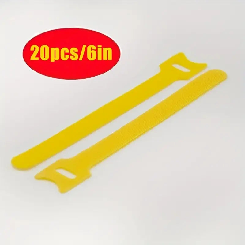 Attaches Velcro Réutilisables – Serre-Câbles Colorés pour Gestion de Fils et Organisation de Bureau