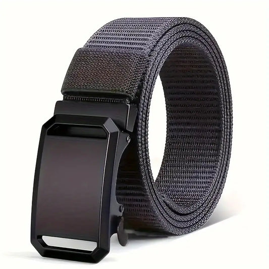 Ceinture tactique homme avec boucle automatique robuste – Accessoire pratique et résistant pour un look moderne