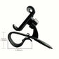 Support Téléphone Voiture Tableau de Bord – Clip Antidérapant Universel, Conduite Sécurisée Mains Libres