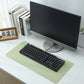 Tapis de bureau antidérapant grand format – Surface lisse pour clavier et souris