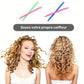 Bigoudis Spirales Magiques Sans Chaleur – Lot de 20 Curlers Colorés pour Boucles Définies Facilement