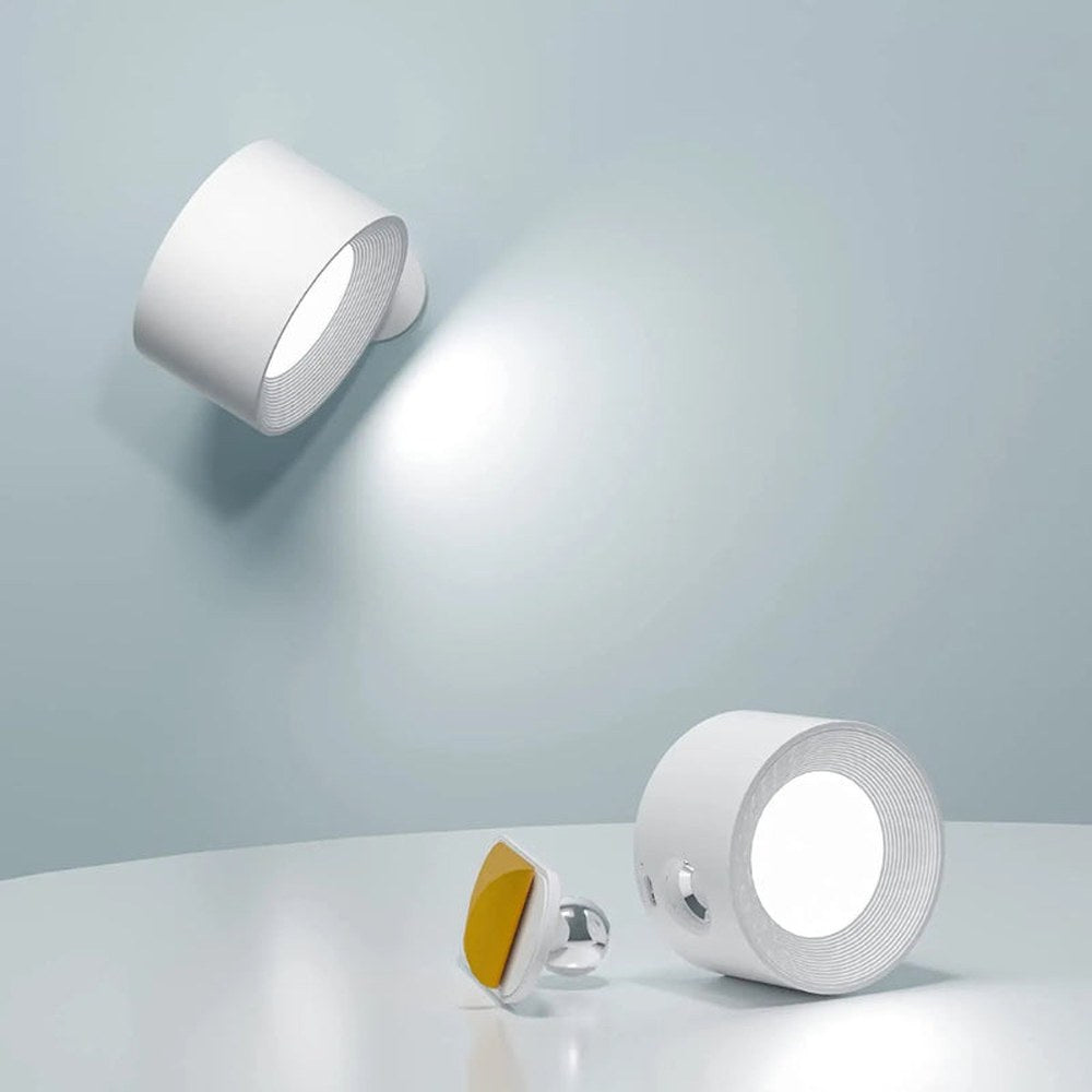 Applique Murale LED Sans Fil Rechargeable Orientable 360° – Fixation Magnétique