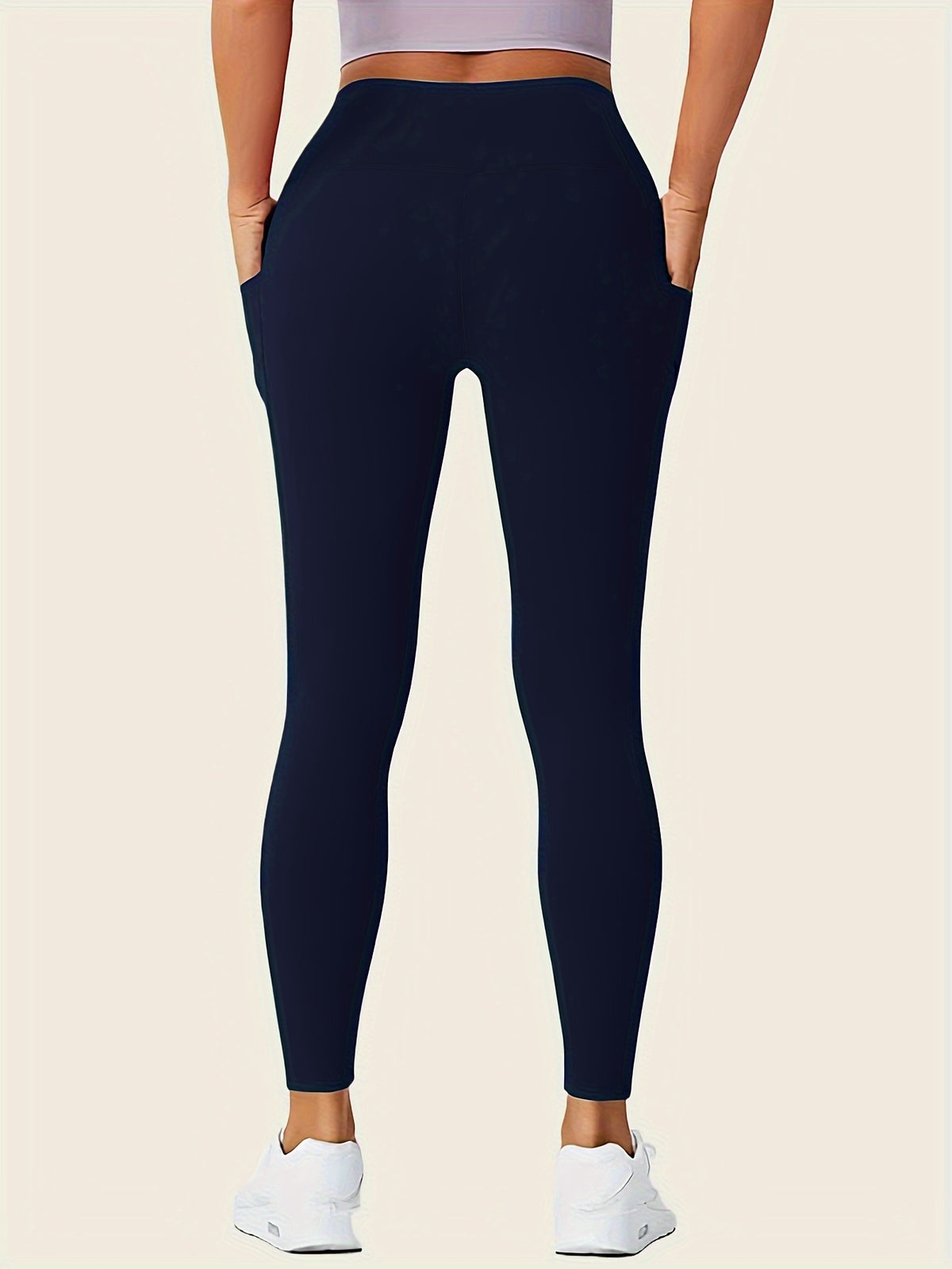 Leggings de yoga poche à ligne ciblée pour un développement