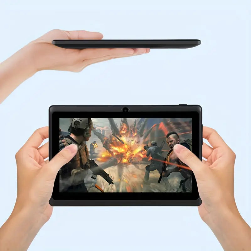 Tablette Tactile 7 Pouces avec Housse de Protection – Écran HD pour Jeux Vidéo, Films et Applications