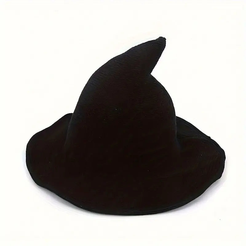 Chapeau de sorcière en peluche – Accessoire Halloween doux et original pour enfants