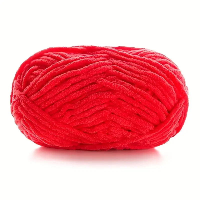 Laine Velours Douce 6 mm – Fil Épais pour Tricot et Crochet, Accessoires Déco et Créations DIY