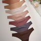 Lot de Strings Invisibles Femme Sans Couture – Multicolores Tons Nude, Culottes Seconde Peau Ultra Confortables