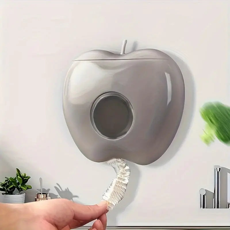 Boîte de rangement câbles murale en forme de pomme – Organisateur décoratif pour fils électriques