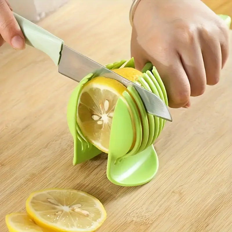 Support de Découpe Tomate et Fruits – Outil de Découpe Précis pour Cuisine Rapide et Sécurisée