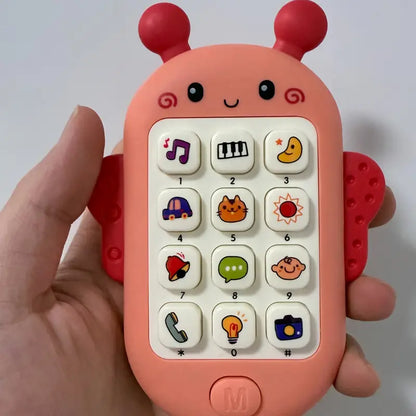 Téléphone Musical Éducatif pour Bébé – Jouet d’Éveil Sonore et Lumineux en Forme d’Insecte