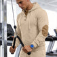 Ensemble Homme : Sweat à Capuche Jacquard Tricoté et Pantalon