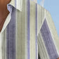 Chemise décontractée à rayures pour homme