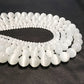 Perles rondes en pierre de lune blanche – Pierres précieuses en vrac pour bijoux DIY et lithothérapie