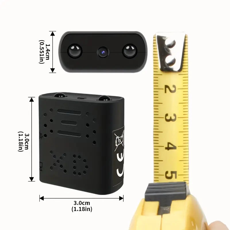Mini Caméra Espion Cube – Surveillance Discrète HD, Format Ultra-Compact