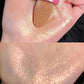 Enlumineur Liquide avec Applicateur Éponge – Highlighter 3 Teintes pour Visage, Lèvres et Cheveux