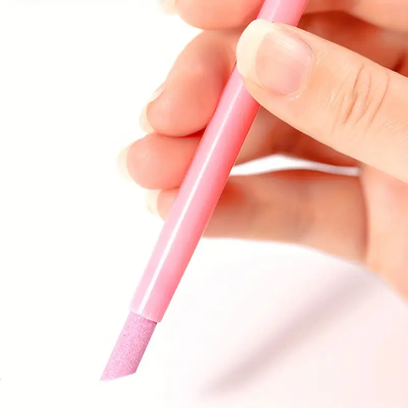 Pousse-Cuticules Précis en Pierre Ponce 1/5 pièces – Outil Individuel pour Nettoyage et Soin des Ongles