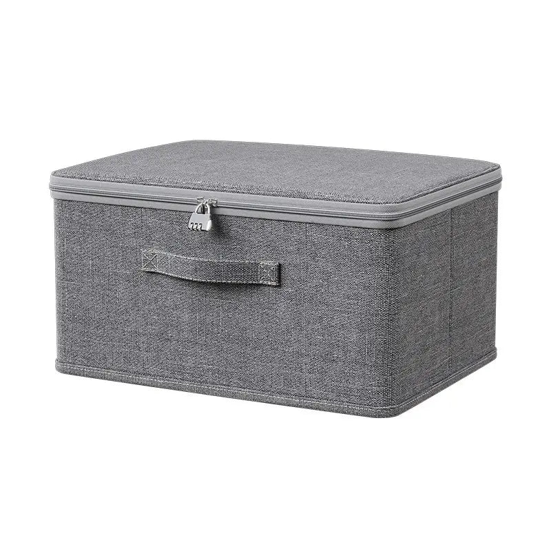 Boîtes de Rangement Pliables en Tissu avec Couvercle – Coffres de Rangement Bébé pour Vêtements et Accessoires