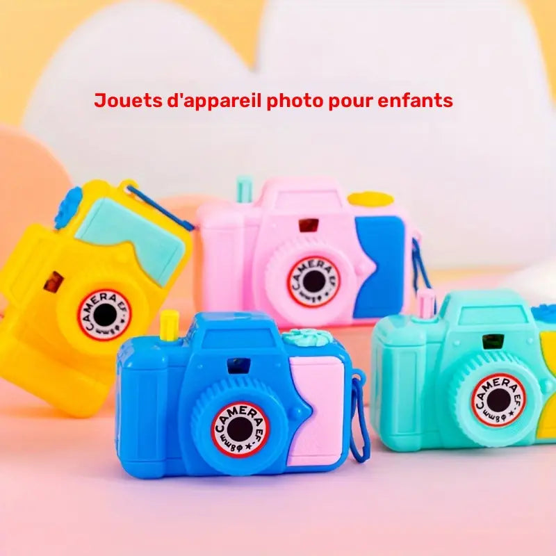 Porte-clés Enfant Appareil Photo Coloré – Jouet Mini Caméra Amusante et Ludique
