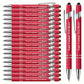 Lot de 20 Stylos Personnalisés avec Texte – Stylo Bille + Stylet Tactile – Idéal Entreprises, Mariages, Événements