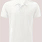 Polo de Golf Homme Respirant – Tissu Texturé avec Col à Boutons