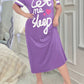 Robe longue de nuit pour femmes grandes tailles