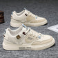 Chaussures de skate montantes tendance pour hommes, coloris Beige