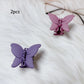 Lot de 2 Pinces Papillon pour Cheveux Enfant – Accessoires Antidérapants Colorés et Élégants