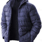 Fat Brother Plus Size Homme Extérieur Coupe-Vent Épaissi Chaud