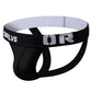 Jockstrap sexy homme – Slip échancré en maille respirante noire, Confort et séduction sportive