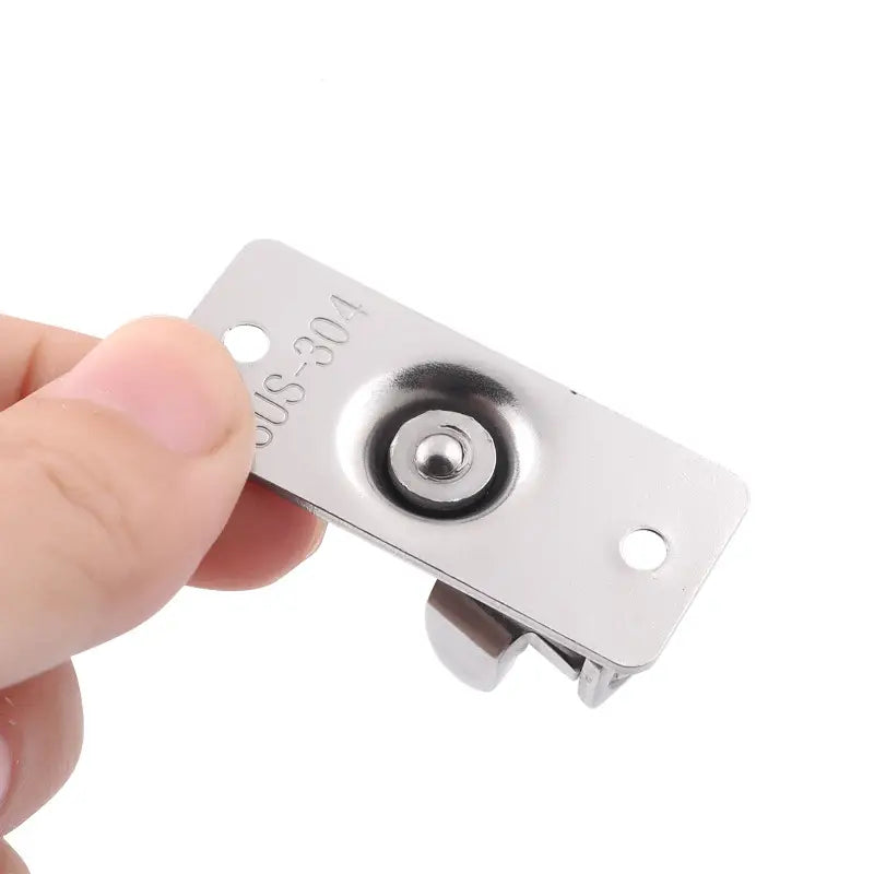 Verrou de Sécurité Inox pour Porte – Loquet Pivotant Antieffraction pour Intérieur ou Hôtel