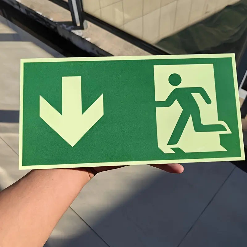 Porte de Sortie de Secours avec Barre Anti-Panique et Signalisation – Sécurité au Travail et Évacuation d’Urgence