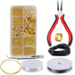 Kit Complet Accessoires Bijoux DIY – Crochets, Anneaux, Fermoirs et Embouts Métal