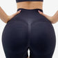 Leggings de Yoga Sans Couture Taille Haute Effet Remonte-Fesses