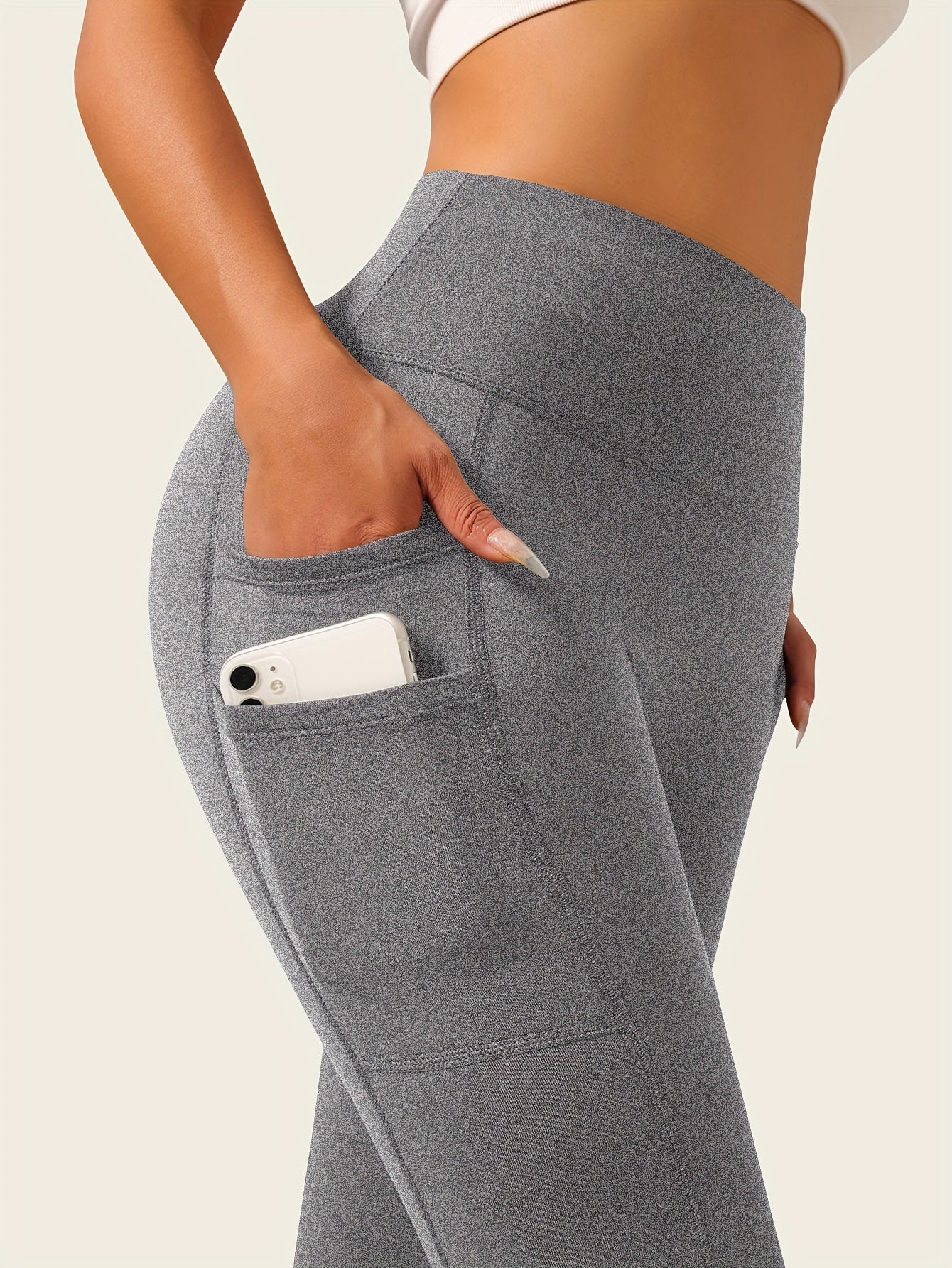 Leggings de yoga poche à ligne ciblée pour un développement sans complexe