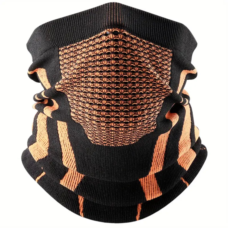 Cache-cou homme hiver respirant – Masque tour de cou sport et moto anti-froid