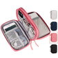 Étui de Rangement pour Accessoires Électroniques – Pochette Organisateur Câbles, Chargeurs, Écouteurs et Powerbank avec Compartiments