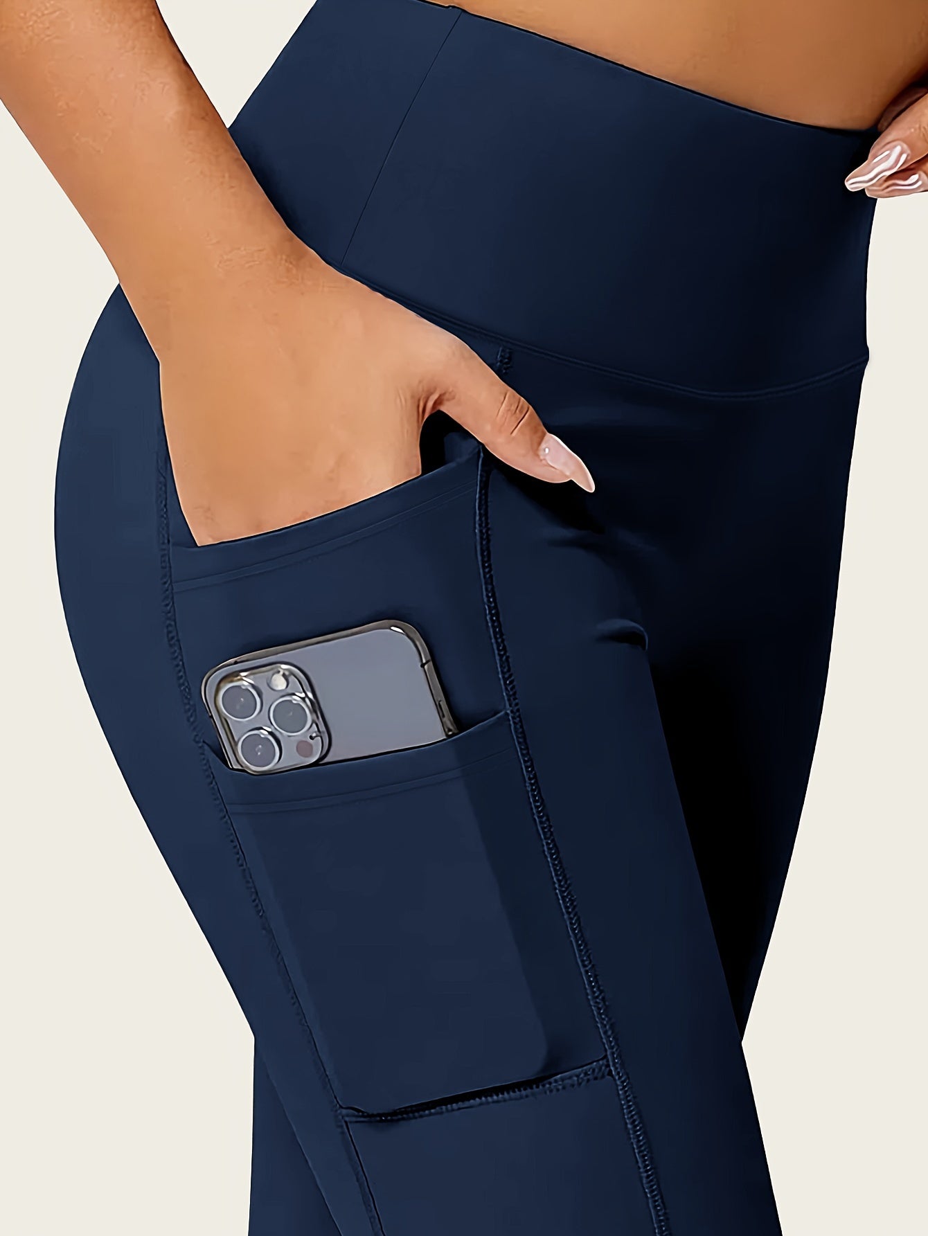 Leggings de yoga poche à ligne ciblée pour un développement