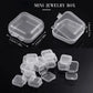 Boîtes de Rangement Transparentes pour Bijoux et Perles – Mini Contenants Plastique Individuels pour Stockage et Organisation