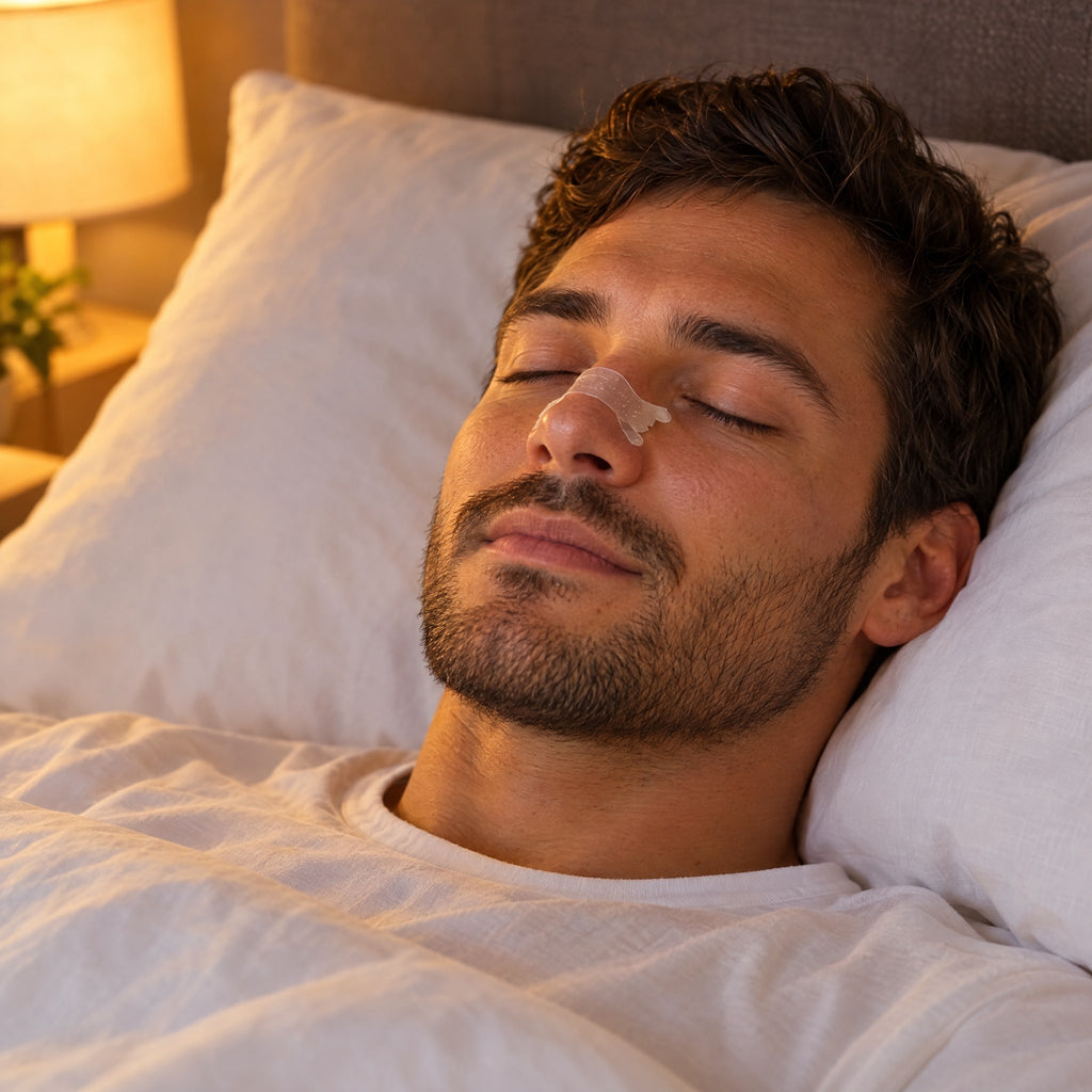 Bandes Nasales Respiration Nuit – Patchs Nez Hypoallergéniques x20