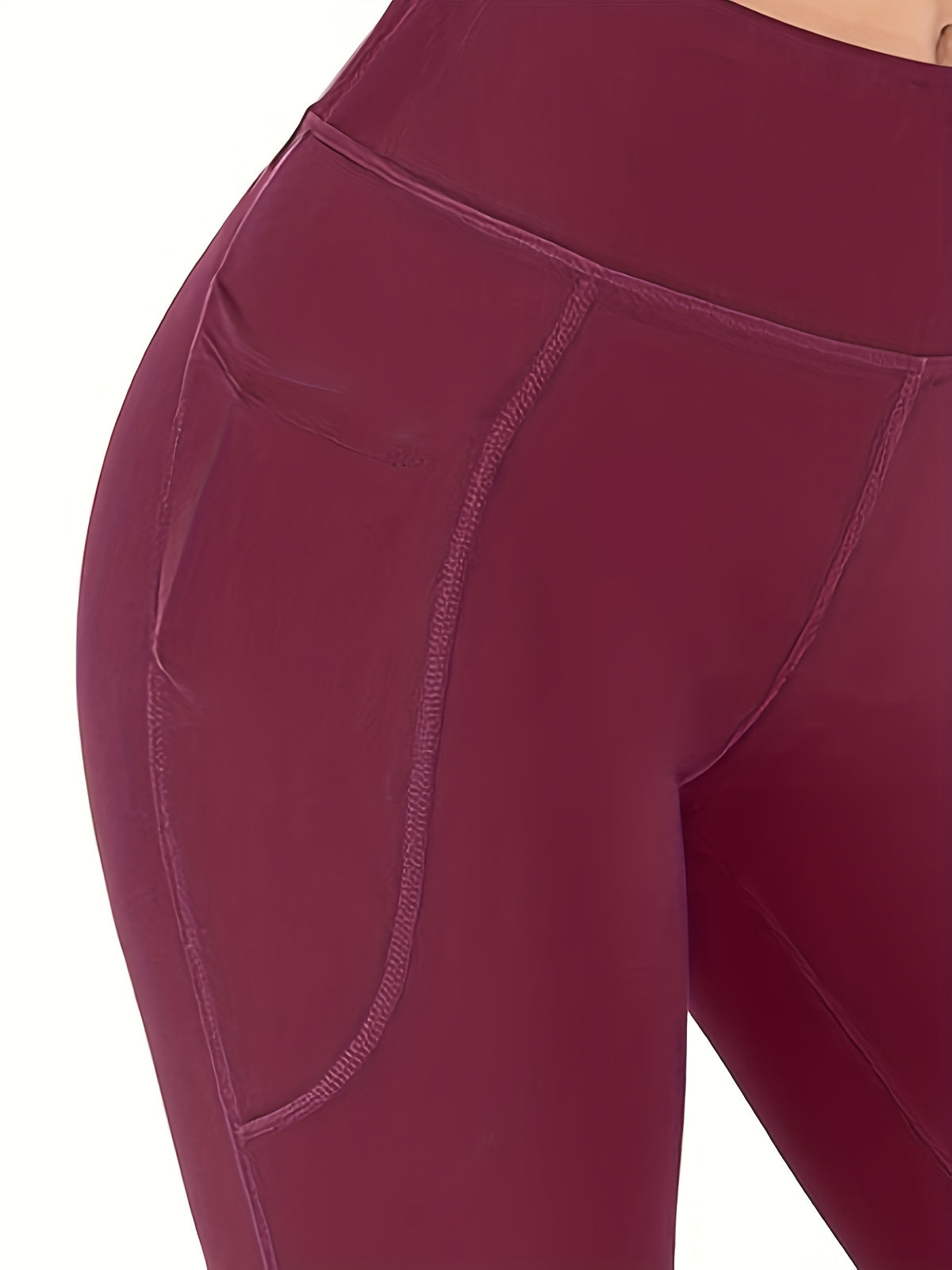 Pantalon évasé pour femme avec poches