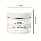 Gel de Construction Ongles Transparent 60g