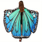 Ailes de papillon colorées pour femme – Accessoire de costume féerique pour soirée, carnaval et cosplay