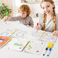 Cahier d’Activités Éducatif Bébé – Apprentissage des Lettres, Chiffres et Formes avec Jeux de Traçage