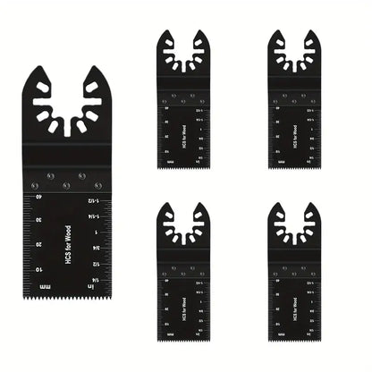 Lame de Scie Oscillante HCS pour Bois – Accessoire de Remplacement Universel avec Graduation de Précision