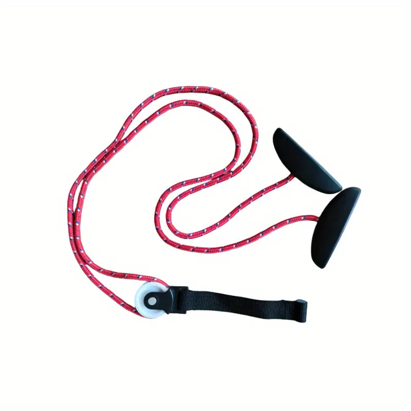 Élastique de musculation avec poignées – Corde d’entraînement portable pour fitness, yoga et remise en forme