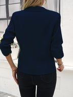 Blazer Femme Ouvert Manches 3/4