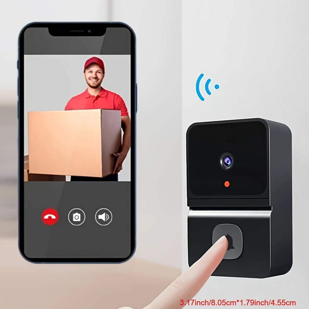 Sonnette Vidéo Connectée avec Haut-Parleur Intégré – Sécurité et Audio Intelligent pour Maison Connectée