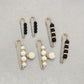 Épingle femme décorative dorée avec perles élégantes – Accessoire chic pour manteau et robe